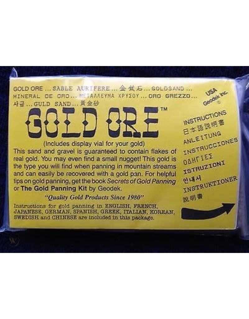 1/2 Pound Gold Ore by Geodek Gold in Every Bag