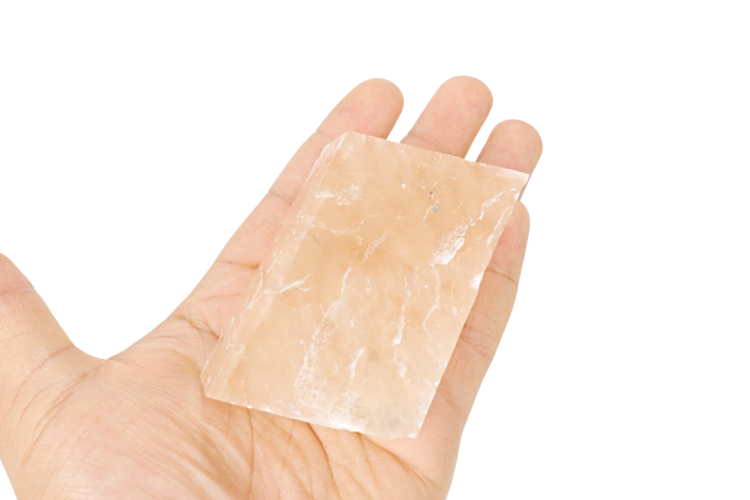Pink Optical Calcite Crystal 91-100g