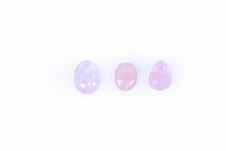 Morganite Faceted Cabochon