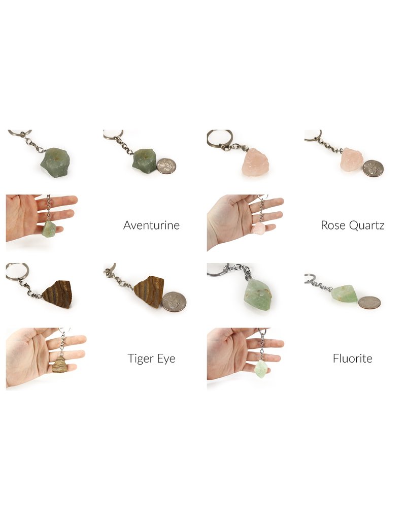 Gemstone Keychain