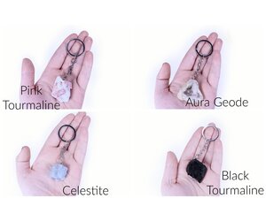 ERIKO creation ダイヤモンドチャーム Gemstone Keychain - Mama's Minerals