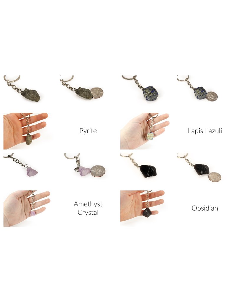 Gemstone Keychain