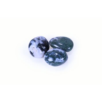 Moss Agate Tumbled 11-25g