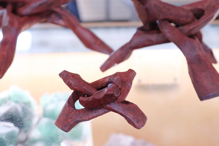 Wooden Tripod Stand 2"