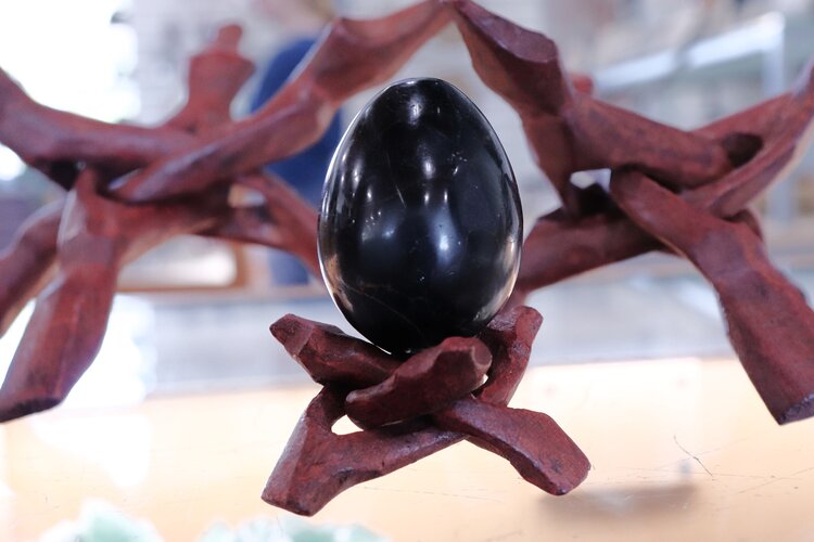 Wooden Tripod Stand 2"