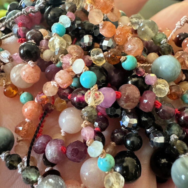 May 16, SAT 10:30-2:30pm Modern Bead Knotting Class