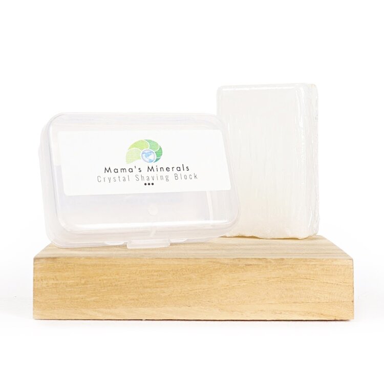 Crystal Shaving Block