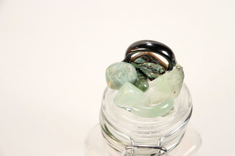 Crystal Apothecary Jar