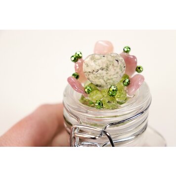 Crystal Apothecary Jar