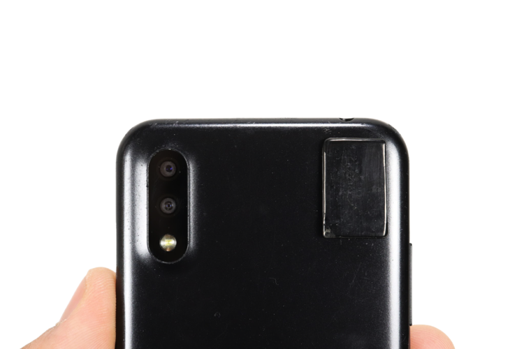 Rectangular Shungite Phone Sticker Plate