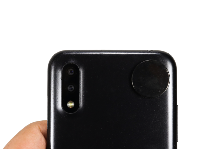 Round Shungite Phone Sticker Plate