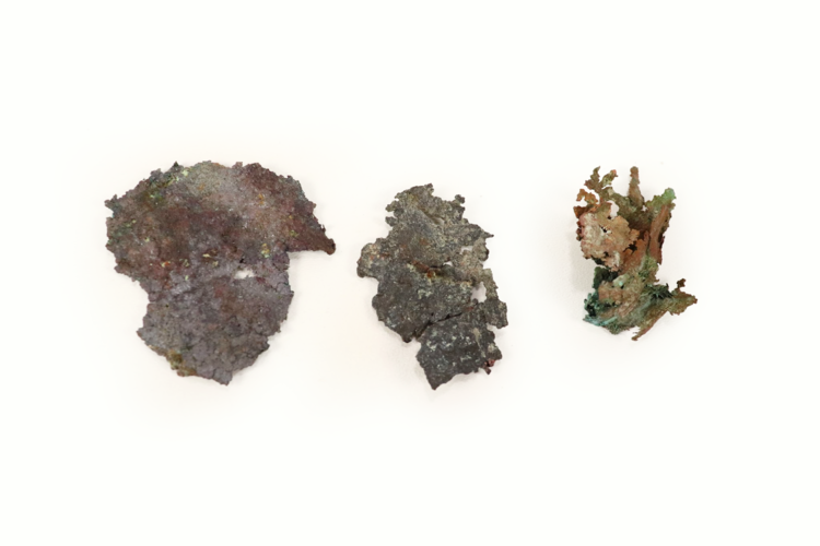 Native Copper Specimens from Grant County, New Mexico11-20g