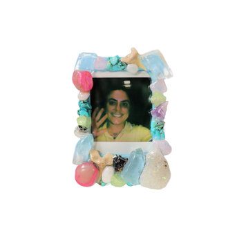 May 9, SAT 1-2:30pm Mother's Day Gemstone Photo Frame Class