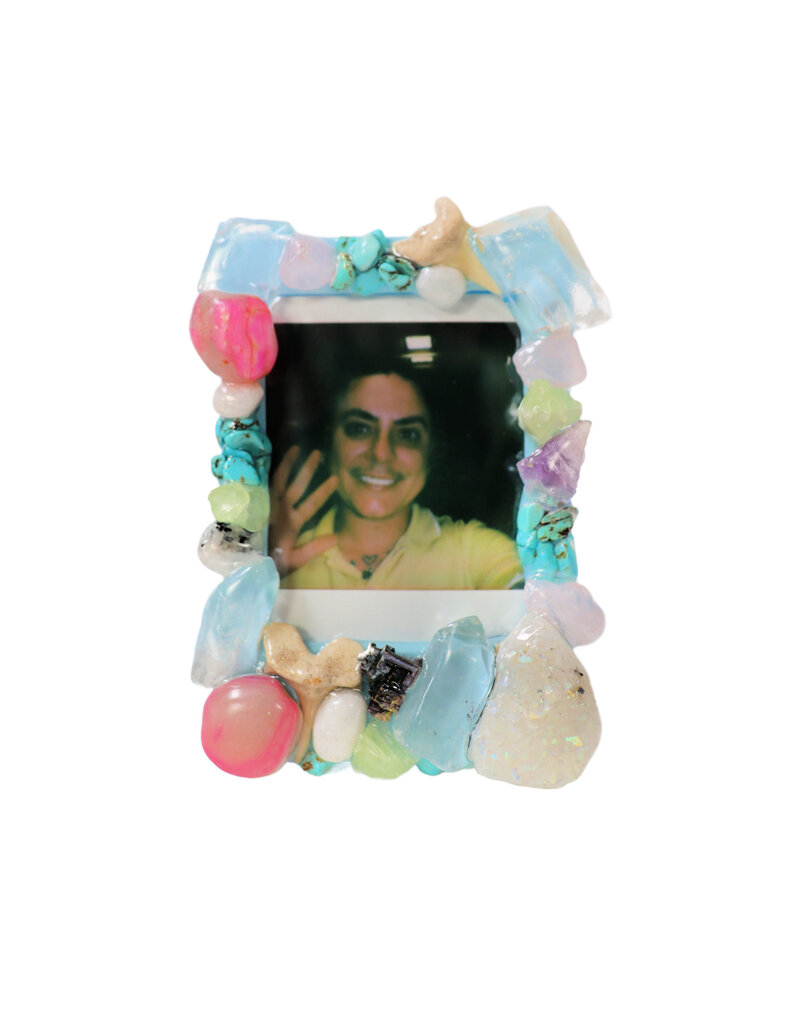 May 11, SAT 10:30-11:30am Mother's Day Gemstone Photo Frame Class