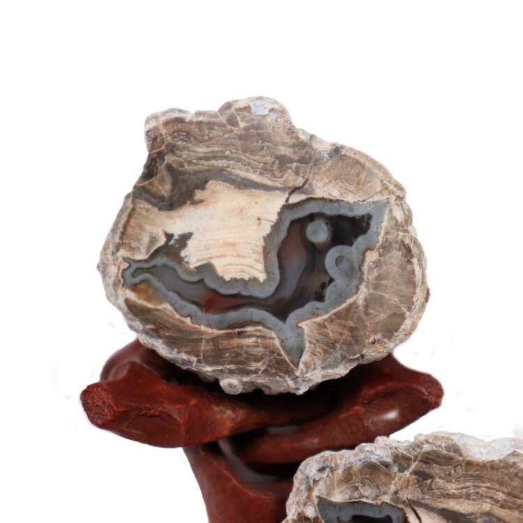 Baker Ranch Agate Mine Thunder Egg  Pair 25