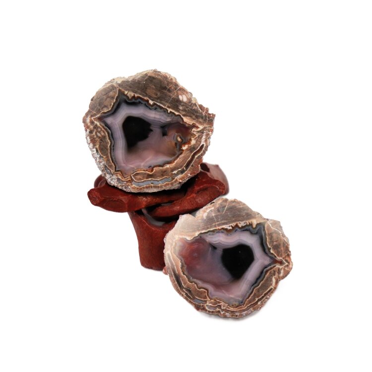 Baker Ranch Agate Mine Thunder Egg Half