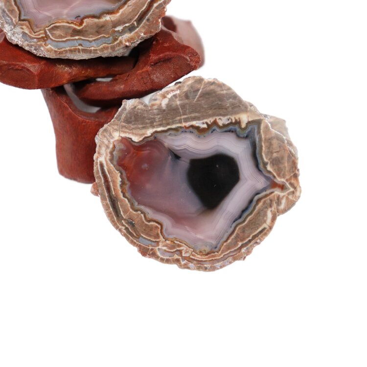 Baker Ranch Agate Mine Thunder Egg Half