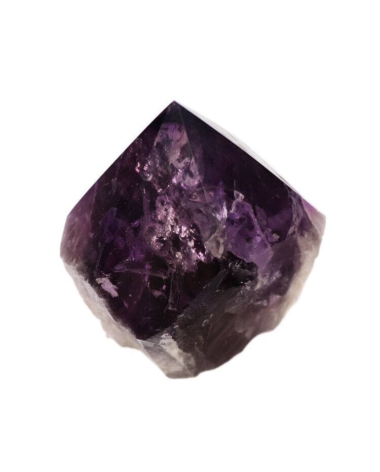 Amethyst Cut Base Top Polish Point Extra Quality Brazil 451-500g