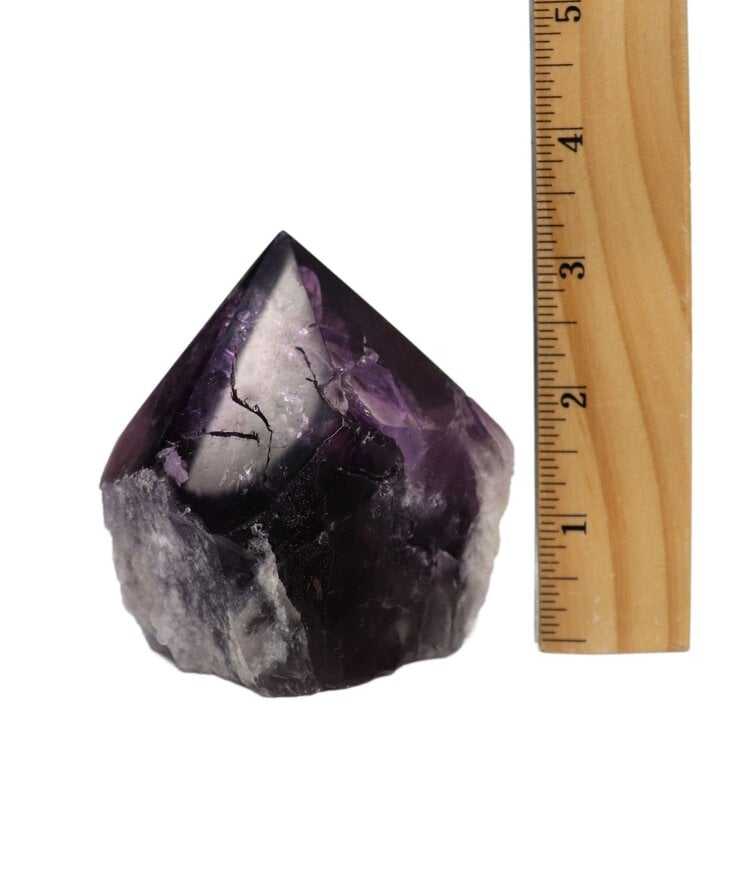 Amethyst Cut Base Top Polish Point Extra Quality Brazil 451-500g