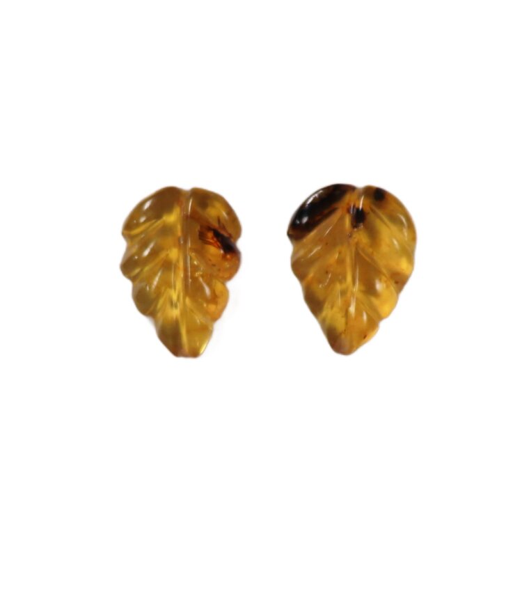Amber Fetish Earrings