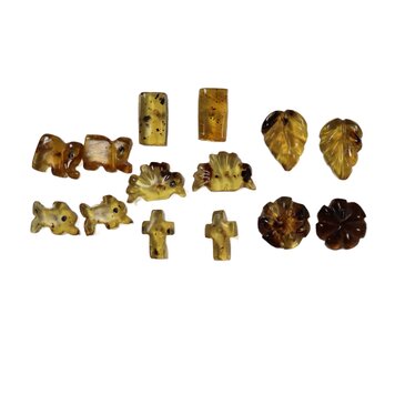 Amber Fetish Earrings