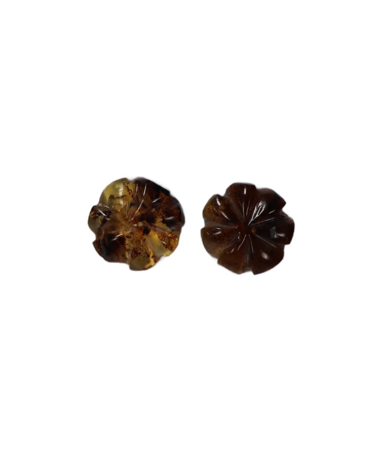 Amber Fetish Earrings