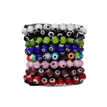 Glass Evil Eye Bracelet