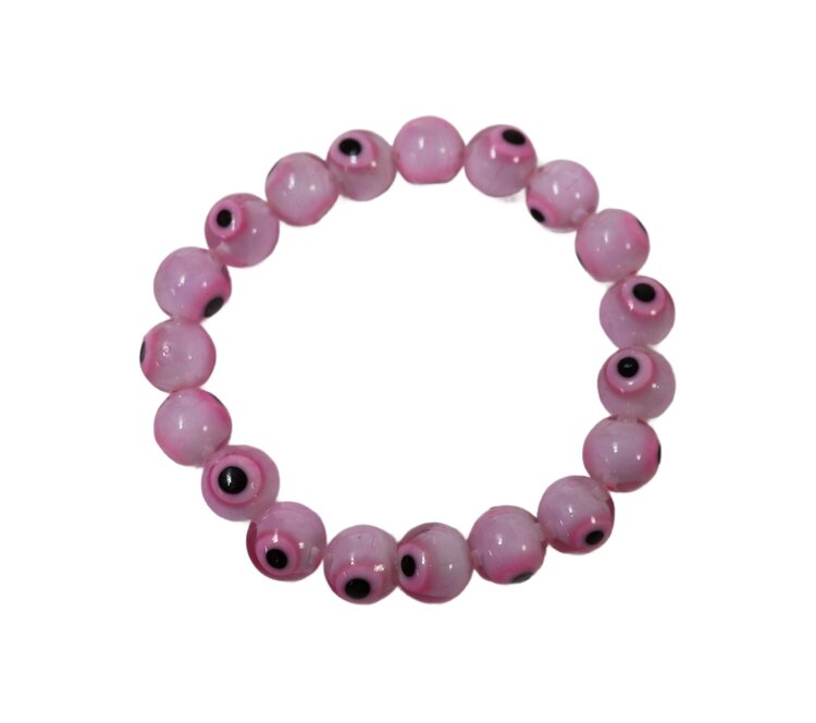 Glass Evil Eye Bracelet