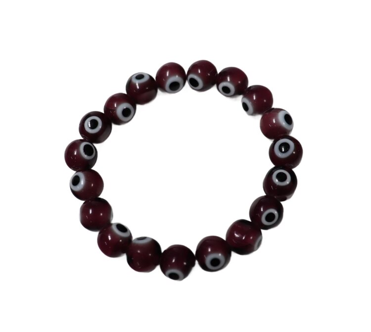 Glass Evil Eye Bracelet