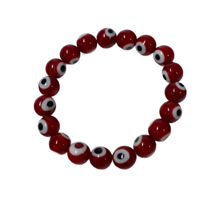 Glass Evil Eye Bracelet
