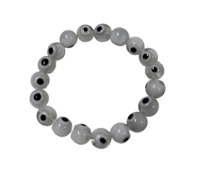 Glass Evil Eye Bracelet
