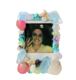 May 11 SAT 4:30-5:30pm Mother's Day Gemstone Photo Frame Class