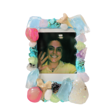 May 9, SAT 3:30-5pm Mother's Day Gemstone Photo Frame Class