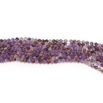 Auralite23 Amethyst Rounds 8mm