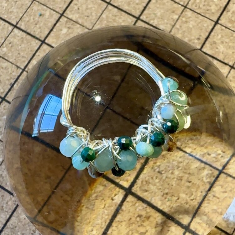 Sept. 27, SAT 11-1pm Wire Wrap Ring Class
