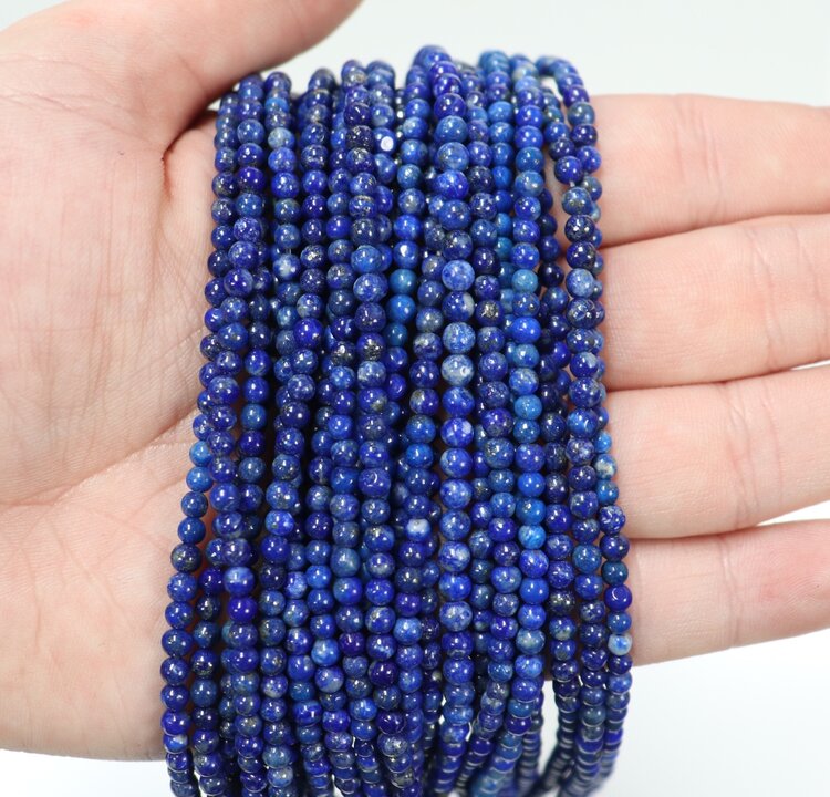 Lapis Lazuli Rounds A 3mm