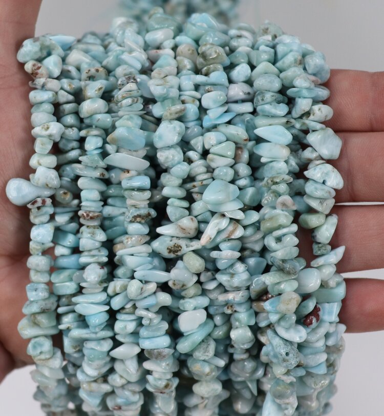 Larimar Chips 3x6mm