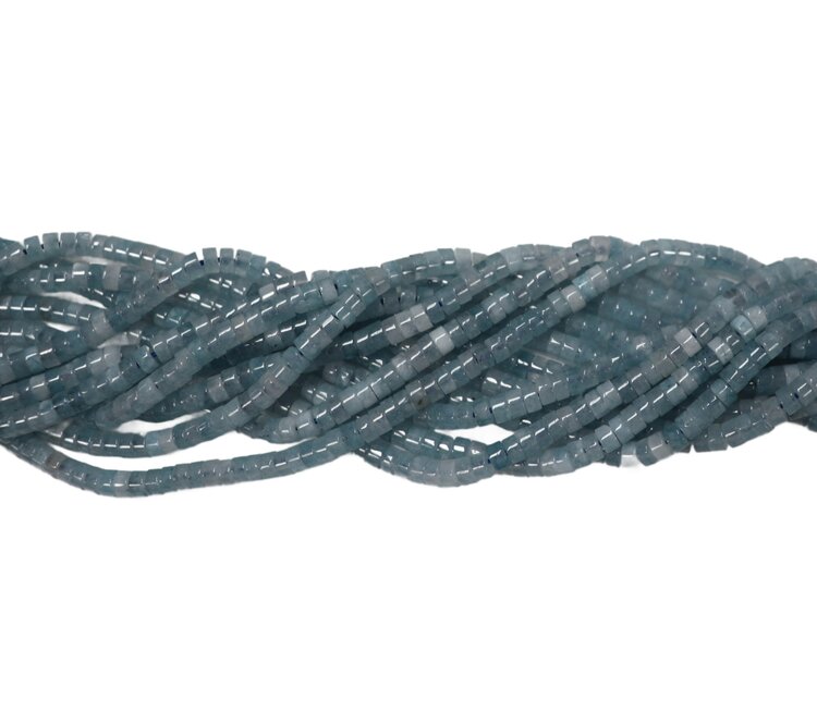 Aquamarine Heishi 2x4mm