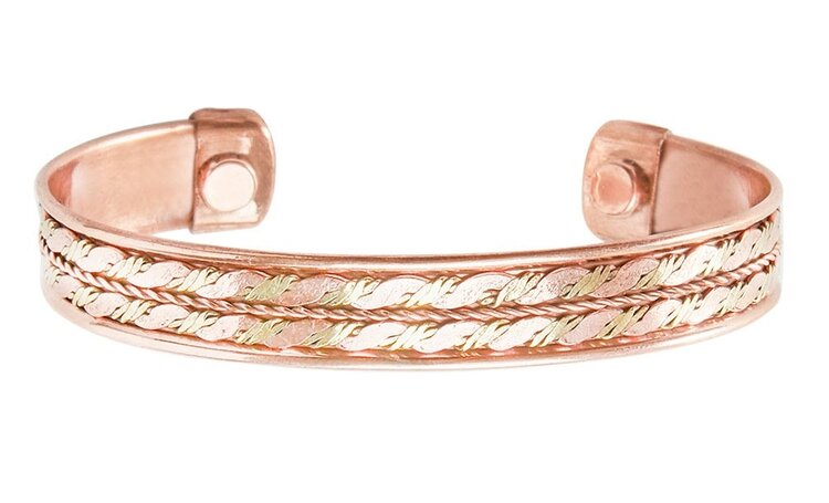 Magnetic Copper Cuff Bracelet
