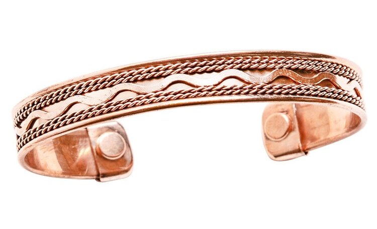 Magnetic Copper Cuff Bracelet