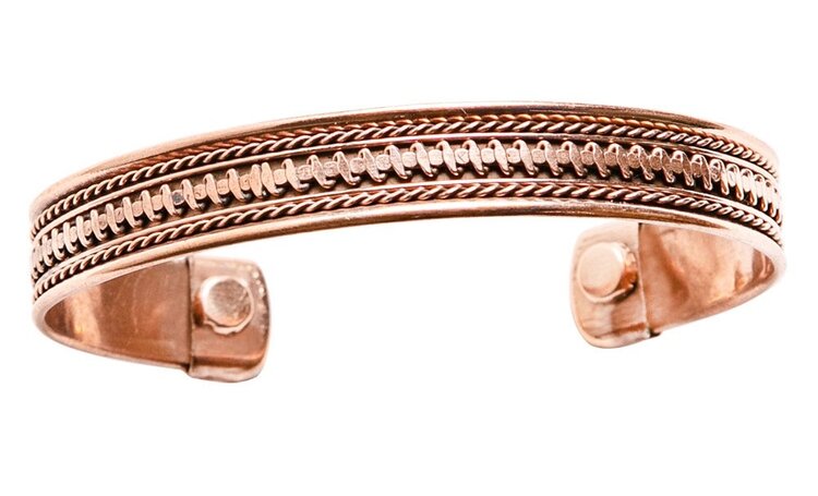 Magnetic Copper Cuff Bracelet
