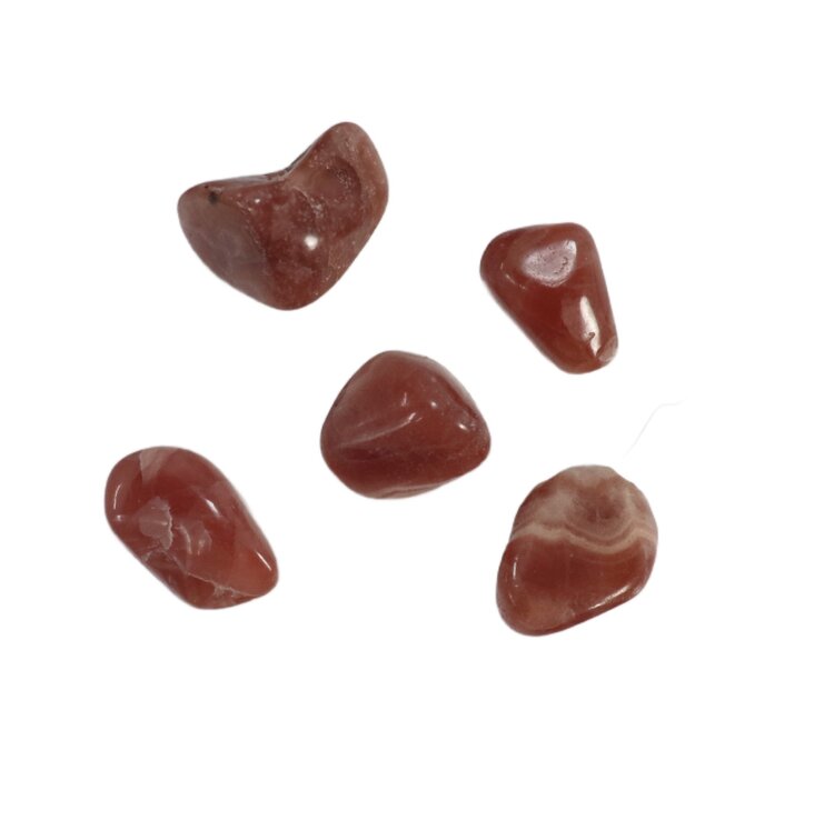 Rhodochrosite Tumbled Peru 6-12mm