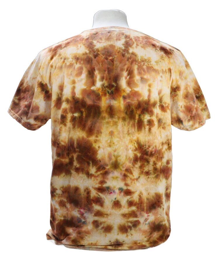 Crewneck Megalodon Shark Tooth Tie-Dye T-shirt