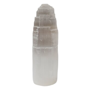 Selenite Tower 6"