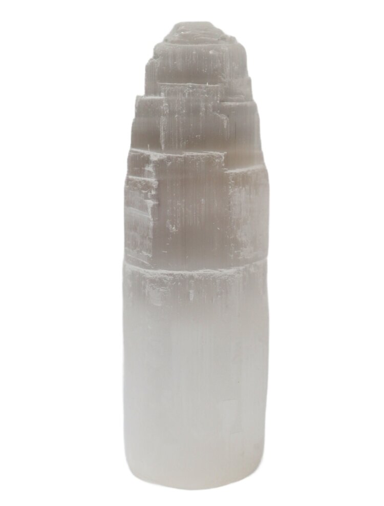 Selenite Tower 6"