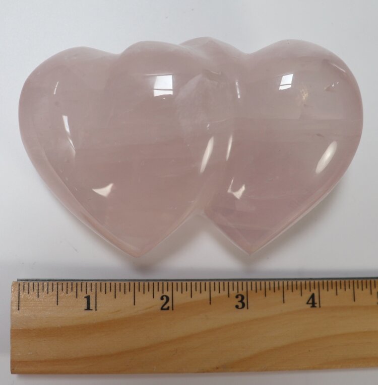 Rose Quartz Hearts 401-450g