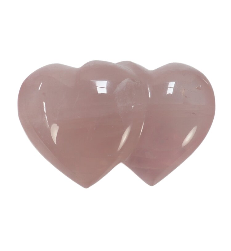 Rose Quartz Hearts 401-450g