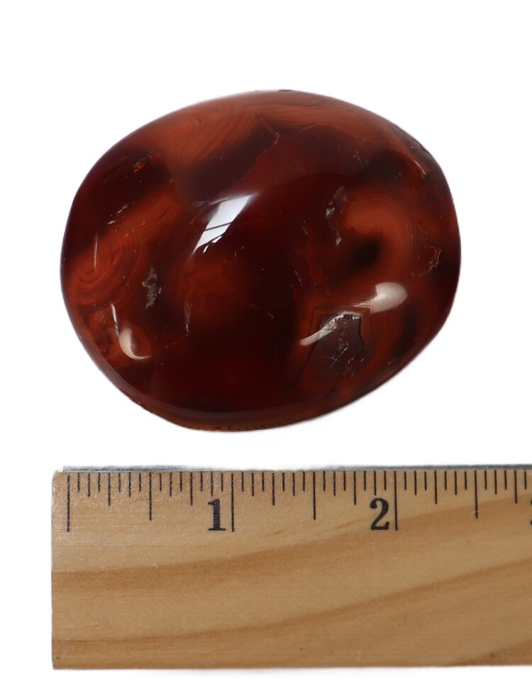 Carnelian Palm Stone 101-125g