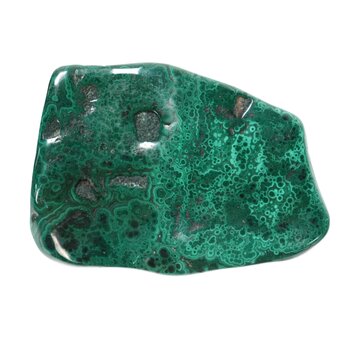Malachite Polished Freeform DR Congo, Africa 291-300g