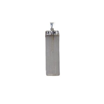 Selenite Stick Pendant